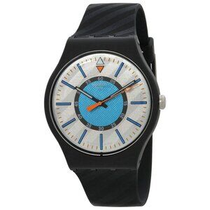 FX03812B NWT Swatch Fashion Men's Quartz Plastic Authentic Watch
